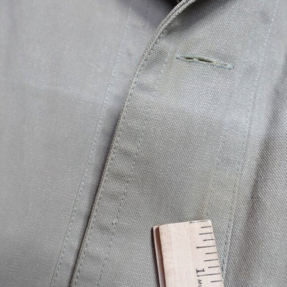 Vintage Outback Trading Barn Jacket 2XL Gray Chore Canvas - Picture 8 of 16